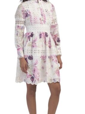 🌸 Dahlia Mae Floral Lace Dress– NWT 🌸